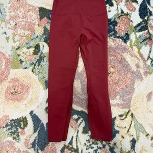 ZYIA Deep Red Leggings